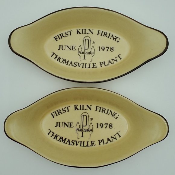 Pfaltzgraff Village Au Gratin Dish First Kiln Firing 1978 Thomasville Plant - Picture 1 of 7